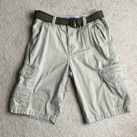 Canyon River Blues Other - Canyon River Blues Tan Cargo Shorts with Belt